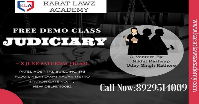 How We Give Free Judiciary Coaching in delhi