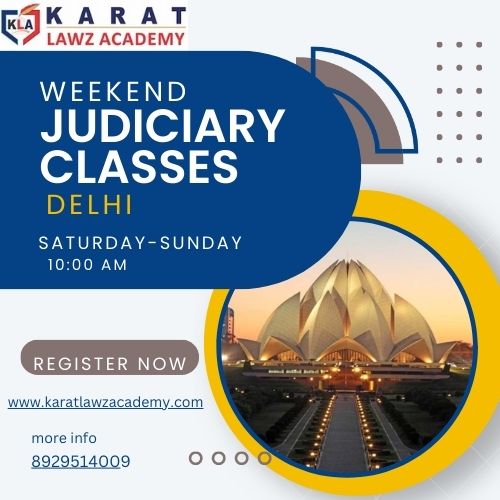 Weekend Judiciary classes in delhi