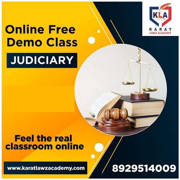 Online Demo Class For judiciary