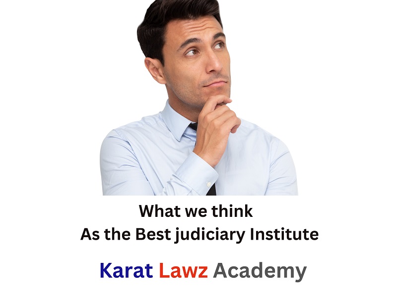 What we think – As the Best judiciary Institute