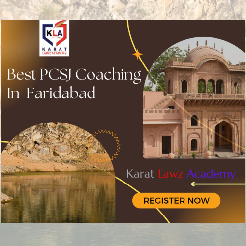 Best PCSJ Coaching In Faridabad