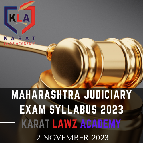 Maharashtra Judiciary Exam Syllabus 2023