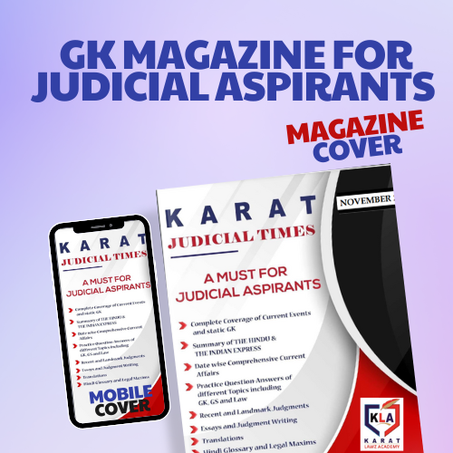 GK Magazine for Judicial Aspirants
