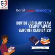 How do Judiciary Exam Sample Papers Empower Candidates