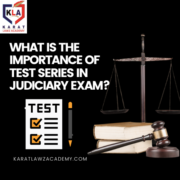 what is the importance of test series in judiciary exam