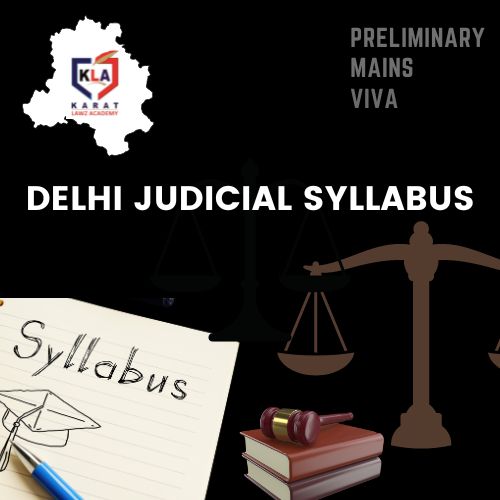 Delhi Judicial Syllabus